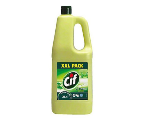 CIF CREAM LEMON 2L mleczko do czyszczenia mocno zabrudzonych powierzchni CIF CREAM LEMON 2L mleczko do czyszczenia mocno zabrudzonych powierzchni