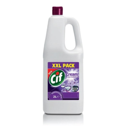 CIF PROFESSIONAL CREAM LILA FLOWER 2L mleczko do czyszczenia mocno zabrudzonych powierzchni CIF PROFESSIONAL CREAM LILA FLOWER 2L mleczko do czyszczenia mocno zabrudzonych powierzchni
