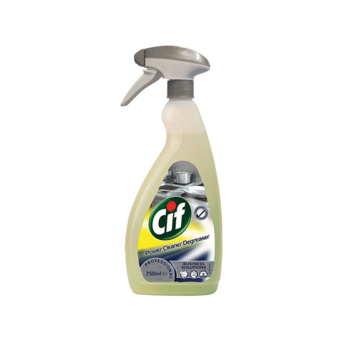 CIF PROFESSIONAL POWER CLEANER DEGREASER 750ML preparat odtłuszczający do silnie zabrudzonych powierzchni