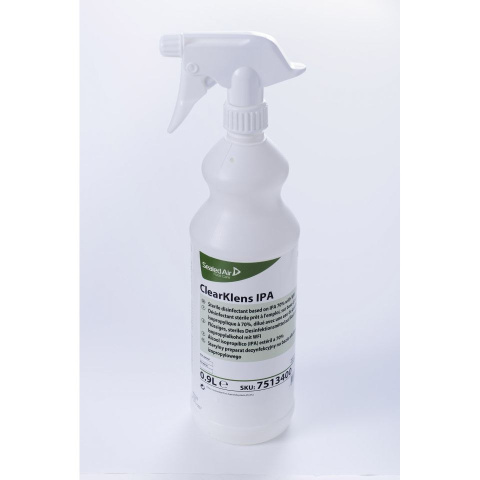 ClearKlens IPA 0,9l sterylny preparat dezynfekcyjny na bazie 70% alkoholu izopropylowego