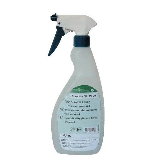 DI DIVODES FG 750ML Preparat dezynfekcyjny na bazie alkoholu, nie wymaga płukania DI DIVODES FG 750ML Preparat dezynfekcyjny na bazie alkoholu, nie wymaga płukania