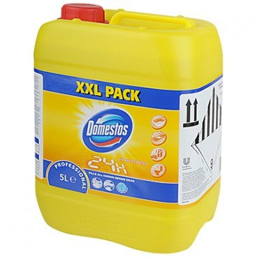 DOMESTOS PROFESSIONAL CITRUS FRESH 5L dezynfekująco-czyszcząco-wybielający DOMESTOS PROFESSIONAL CITRUS FRESH 5L dezynfekująco-czyszcząco-wybielający