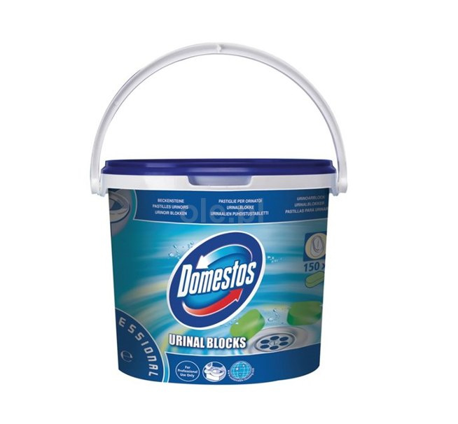 DOMESTOS URINAL BLOCKS 150 SZT. higiena pisuarów w toaletach DOMESTOS URINAL BLOCKS 150 SZT. higiena pisuarów w toaletach