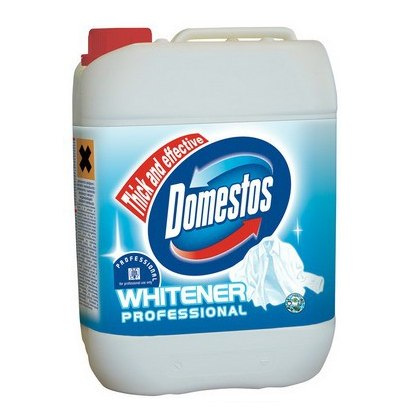 DOMESTOS WHITENER 5L skoncetrowany preparat do wybielania białych tkanin DOMESTOS WHITENER 5L skoncetrowany preparat do wybielania białych tkanin