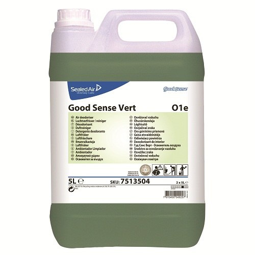 GOOD SENSE VERT O1e 5L pachnący płyn do mycia podłóg oraz wszystkich powierzchni zmywalnych GOOD SENSE VERT O1e 5L pachnący płyn do mycia podłóg oraz wszystkich powierzchni zmywalnych