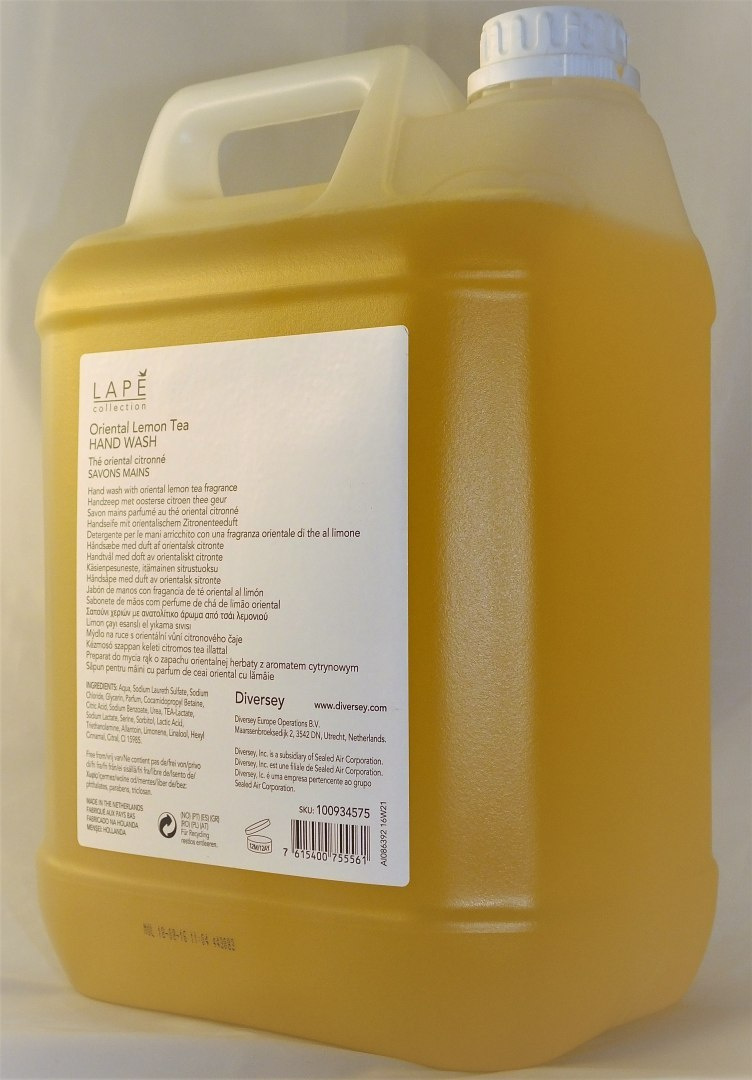 LAPE COLLECTION Oriental lemon Tea ekskluzywne mydło 5l opakowanie uzupełniające LAPE COLLECTION Oriental lemon Tea ekskluzywne mydło 5l opakowanie uzupełniające