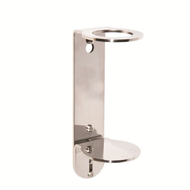 LAPE Collection Single bracket uchwyt / dozownik do butelek 300ml z kolekcji Lape LAPE Collection Single bracket uchwyt / dozownik do butelek 300ml z kolekcji Lape