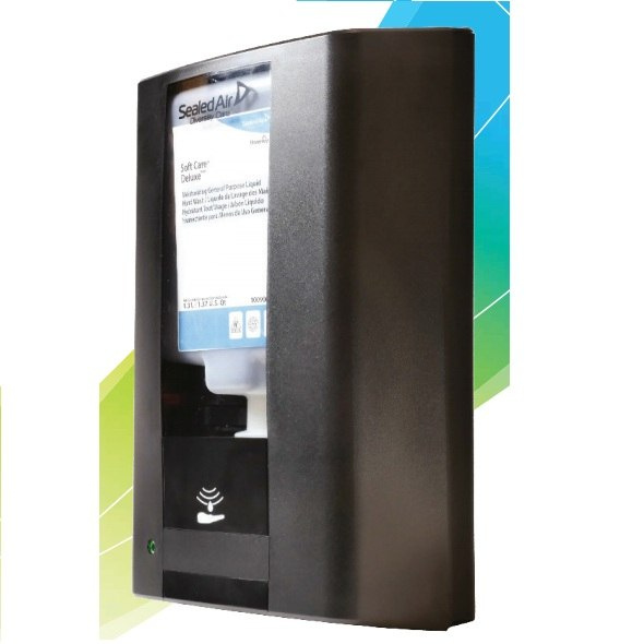 Intelli Care Dispenser Hybrid Black dozownik na fotokomórkę hybrydowy czarny Intelli Care Dispenser Hybrid Black dozownik na fotokomórkę hybrydowy czarny