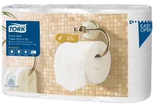 Papier toaletowy Tork 110405- super miękki 4 warstwowy -42szt Papier toaletowy Tork 110405- super miękki 4 warstwowy -42szt