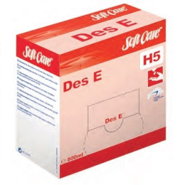 SOFT CARE DES E H5 800ML preparat do dezynfekcji rąk na bazie etanolu w systemie zamkniętym NOWE OPAKOWANIE