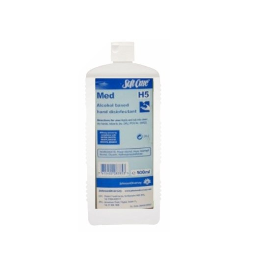 SOFT CARE MED H5 500ML alkoholowy żel do dezynfekcji rąk bez spłukiwania łagodny dla skóry SOFT CARE MED H5 500ML alkoholowy żel do dezynfekcji rąk bez spłukiwania łagodny dla skóry