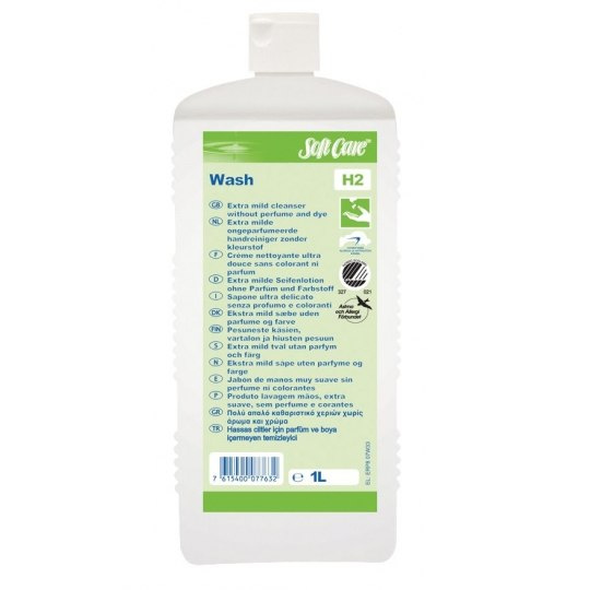 SOFT CARE WASH 500ML mydło do mycia rąk, ciała i włosów bez zapachu i barwników SOFT CARE WASH 500ML mydło do mycia rąk, ciała i włosów bez zapachu i barwników