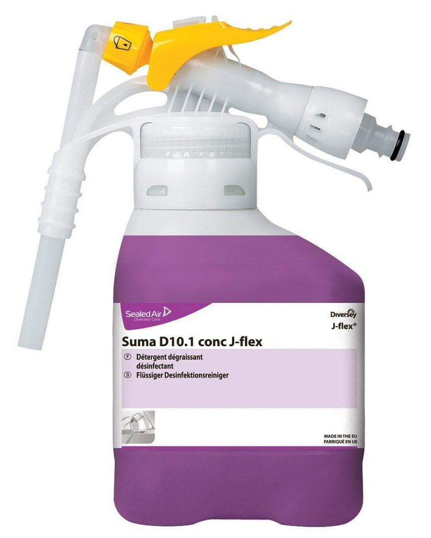 SUMA D10.1 CONC J-FLEX 1,5L wysoce skoncentrowany uniwersalny preparat myjąco-dezynfekcyjny SUMA D10.1 CONC J-FLEX 1,5L wysoce skoncentrowany uniwersalny preparat myjąco-dezynfekcyjny