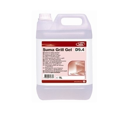 SUMA GRILL GEL D9.4 5L silny preparat do mycia pieców, grilli i smażalników w postaci żelu SUMA GRILL GEL D9.4 5L silny preparat do mycia pieców, grilli i smażalników w postaci żelu