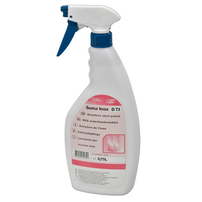 SUMA INOX D7.1 750ML preparat do czyszczenia i polerowania stali nierdzewnej SUMA INOX D7.1 750ML preparat do czyszczenia i polerowania stali nierdzewnej