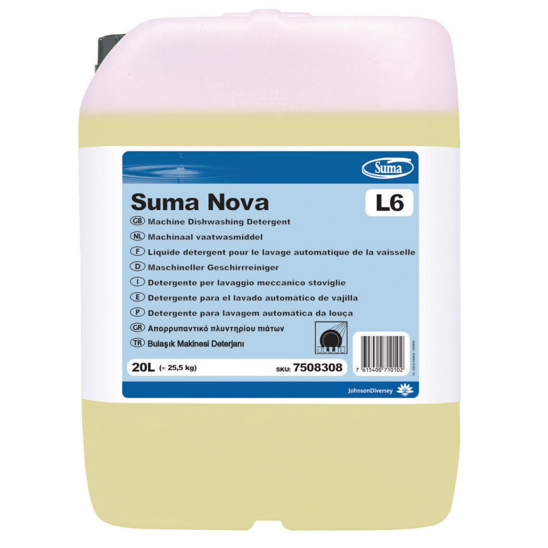SUMA NOVA L6 20L preparat do maszynowego mycia naczyń SUMA NOVA L6 20L preparat do maszynowego mycia naczyń