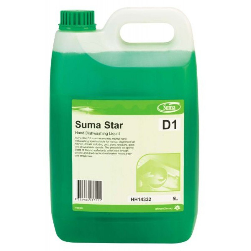 SUMA STAR D1 5L preparat do ręcznego mycia naczyń