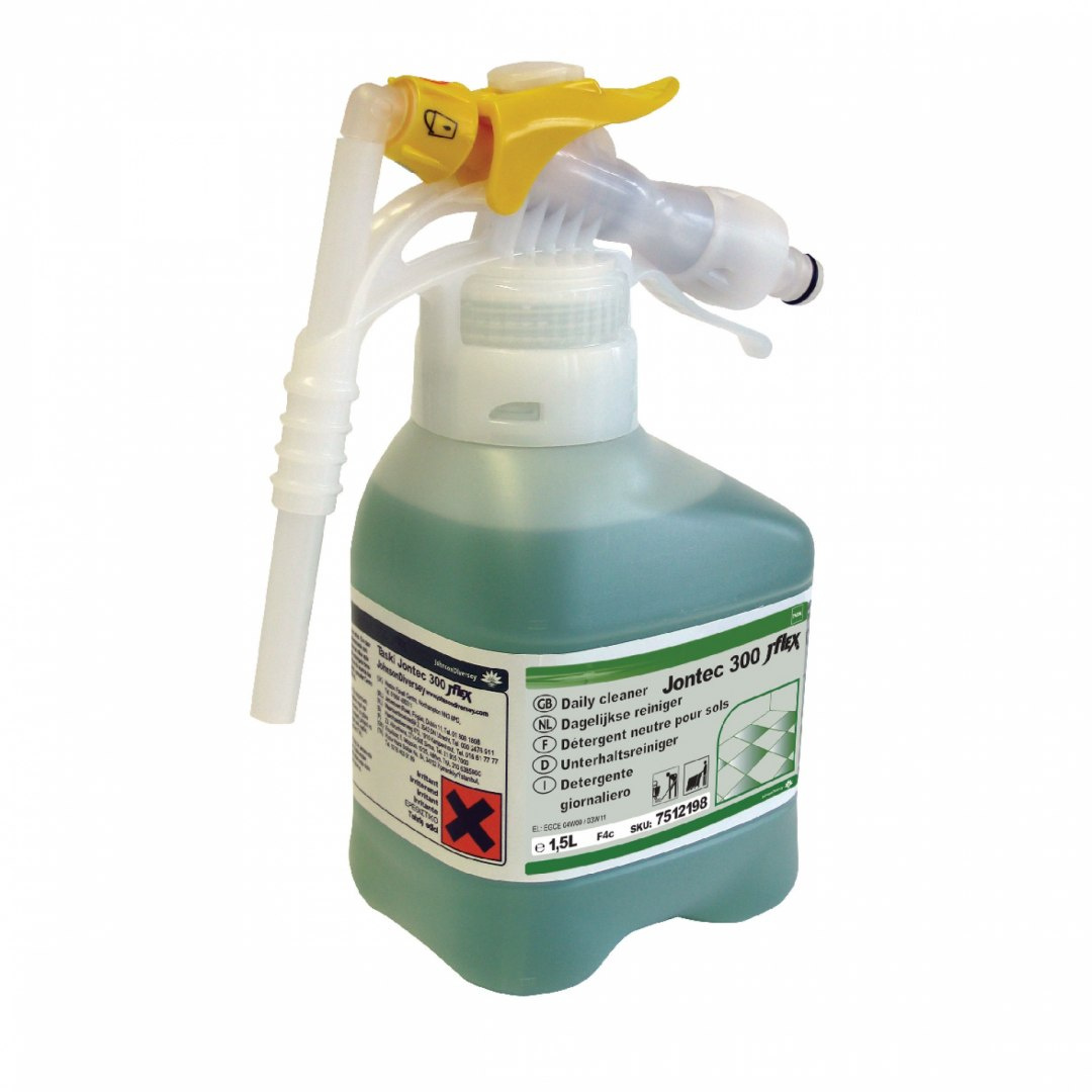 TASKI JONTEC 300 J-FLEX 5L niskopieniący, neutralny płyn do mycia podłóg zabezpieczonych powłokami TASKI JONTEC 300 J-FLEX 5L niskopieniący, neutralny płyn do mycia podłóg zabezpieczonych powłokami