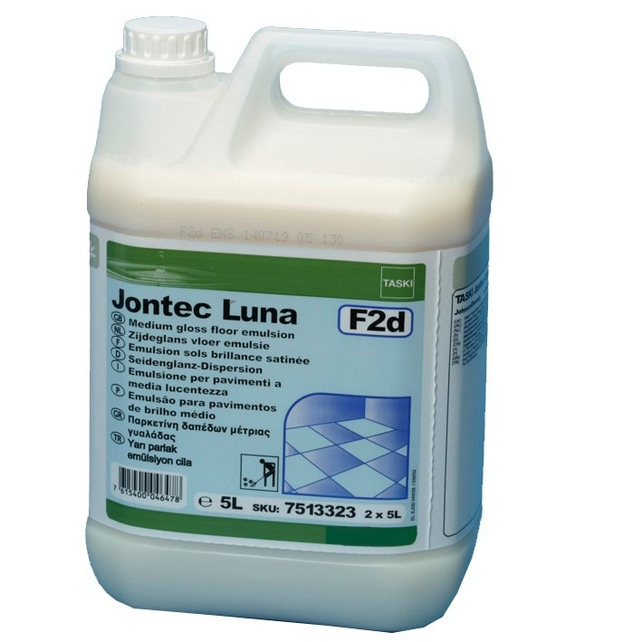 TASKI JONTEC LUNA 5L uniwersalna, o jedwabistym połysku powłoka zabezpieczająca do podłóg TASKI JONTEC LUNA 5L uniwersalna, o jedwabistym połysku powłoka zabezpieczająca do podłóg