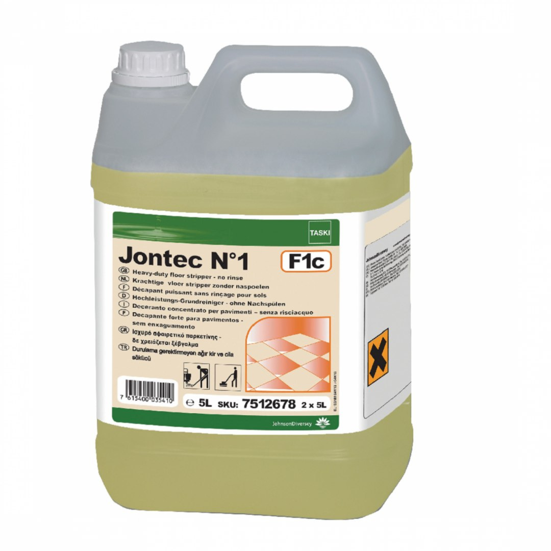 TASKI JONTEC No1 5L zdzieracz do usuwania powłok z podłóg wodoodpornych, nie wymaga neutralizacji TASKI JONTEC No1 5L zdzieracz do usuwania powłok z podłóg wodoodpornych, nie wymaga neutralizacji