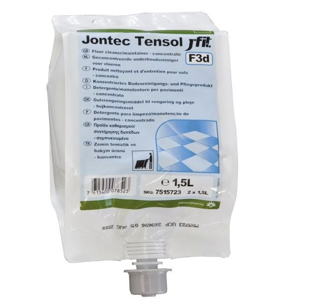 TASKI JONTEC TENSOL ID F3d 1,5L 2SZT. preparat na bazie związków powierzchniowo czynnych do mycia i konserwacji podłóg TASKI JONTEC TENSOL ID F3d 1,5L 2SZT. preparat na bazie związków powierzchniowo czynnych do mycia i konserwacji podłóg