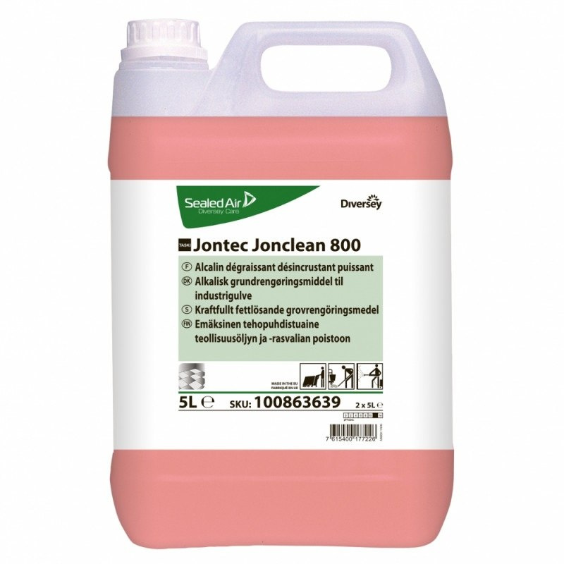 TASKI Jontec Jonclean 800 5L preparat do usuwania zwulkanizowanej gumy oraz odtłuszczania TASKI Jontec Jonclean 800 5L preparat do usuwania zwulkanizowanej gumy oraz odtłuszczania