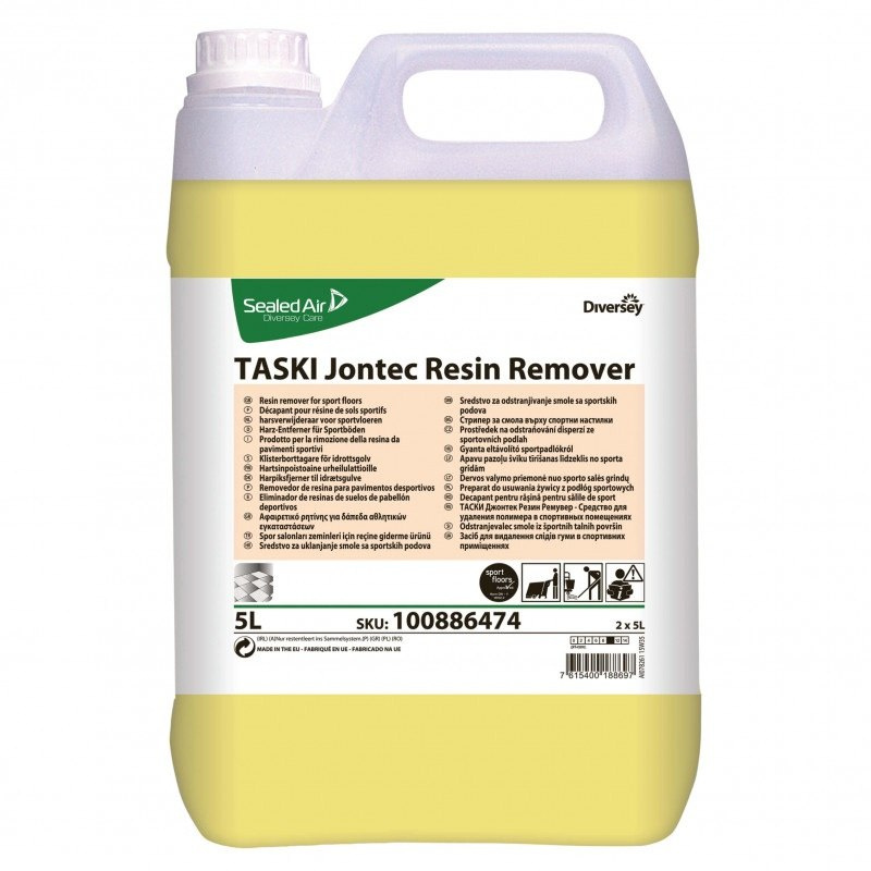 TASKI Jontec Resin Remover 5L preparat do usuwania zabrudzeń żywicznyc TASKI Jontec Resin Remover 5L preparat do usuwania zabrudzeń żywicznyc