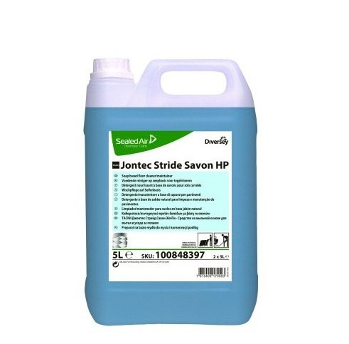 TASKI Jontec Stride Savon HP 5L preparat na bazie mydeł do mycia i konserwacji podłóg TASKI Jontec Stride Savon HP 5L preparat na bazie mydeł do mycia i konserwacji podłóg