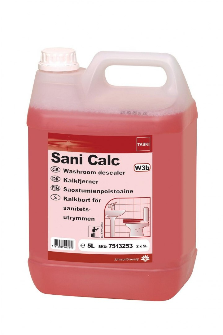 TASKI SANI CALC W3b 5L- skuteczny odkamieniacz do łazienek TASKI SANI CALC W3b 5L- skuteczny odkamieniacz do łazienek