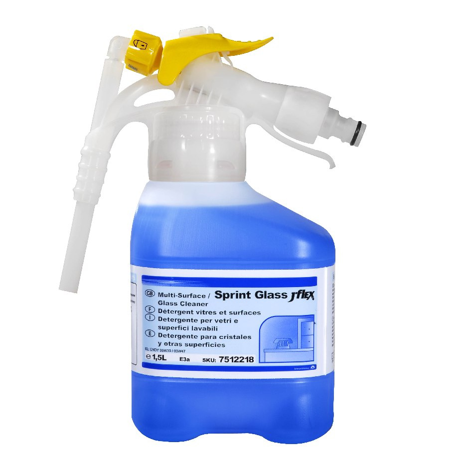 TASKI SPRINT GLASS J-FLEX 1,5L preparat do czyszczenia powierzchni wodoodpornych i szkła TASKI SPRINT GLASS J-FLEX 1,5L preparat do czyszczenia powierzchni wodoodpornych i szkła