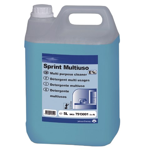 TASKI SPRINT MULTIUSO 5L uniwersalny preparat do mycia szkła i innych powierzchni TASKI SPRINT MULTIUSO 5L uniwersalny preparat do mycia szkła i innych powierzchni