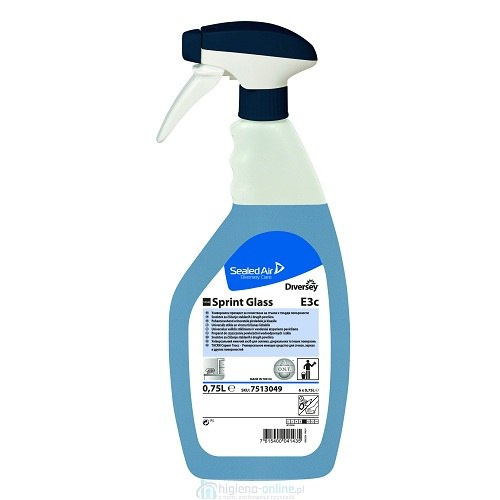 TASKI Sprint Glass E3c 750ML płyn do czyszczenia szkła i innych wodoodpornych powierzchni TASKI Sprint Glass E3c 750ML płyn do czyszczenia szkła i innych wodoodpornych powierzchni