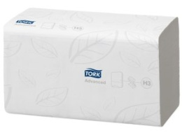 Tork 290163 ręcznik w składce ZZ biały klasyczny
