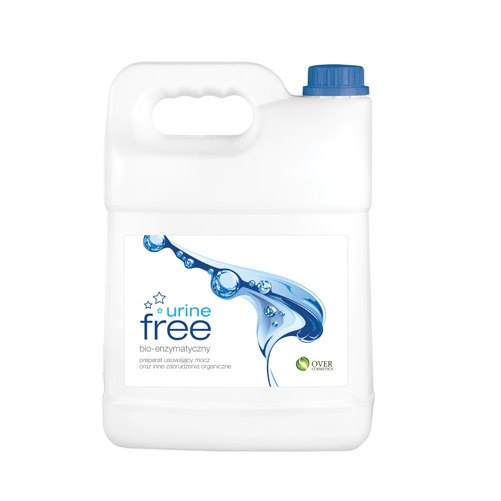 URINE FREE 5L preparat usuwający zapach i plamy z moczu oraz inne zabrudzenia organiczne URINE FREE 5L preparat usuwający zapach i plamy z moczu oraz inne zabrudzenia organiczne