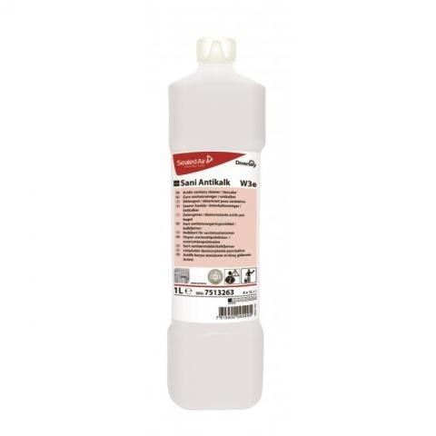 TASKI Sani Antikalk W3e 1L kwasowy płyn do mycia i odkamieniania powierzchni w toaletach TASKI Sani Antikalk W3e 1L kwasowy płyn do mycia i odkamieniania powierzchni w toaletach
